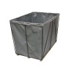 16 Bushel Natural Canvas Removable Style Basket.