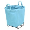 1.5 Bushel Lt. Blue Small Round Baskets
