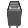 Ergonomic Spring Bottom Platform Utility Cart - Black - Stencil (2)