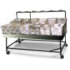 Parcel Tub Sortation Table + Casters