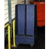 Wooden Flat Mail Sortation Cart - 4 Compartments