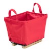 4 Bushel Red Small Carry Baskets