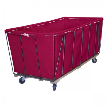 28 Bushel Burgundy Oversize Load Truck - Permanent Liner