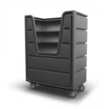 Bulk Container Cart - Royal Blue