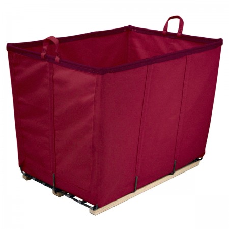 20 Bushel Burgundy Permanent Style Basket.