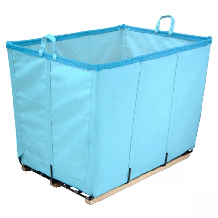 22 Bushel Lt. Blue Permanent Style Basket.