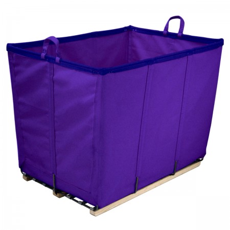 8 Bushel Purple Permanent Style Basket.