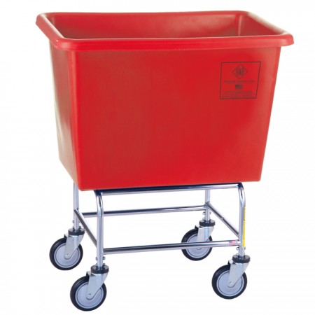 6 Bushel Elevated Poly Truck, Red
