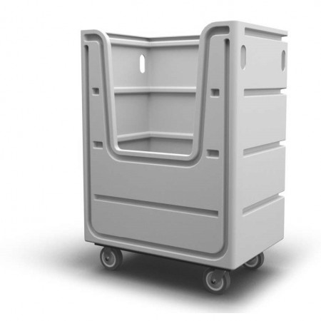 Bulk Container Cart - Metallic Silver Cool - Stencil (2)