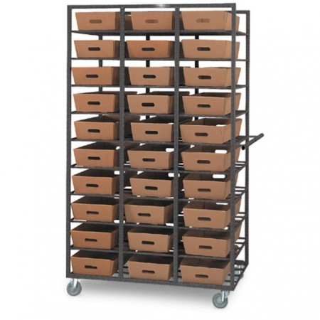 30 Tray Capacity Mail Tray Distribution Rack