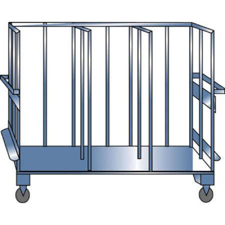 Empty Tray Cart