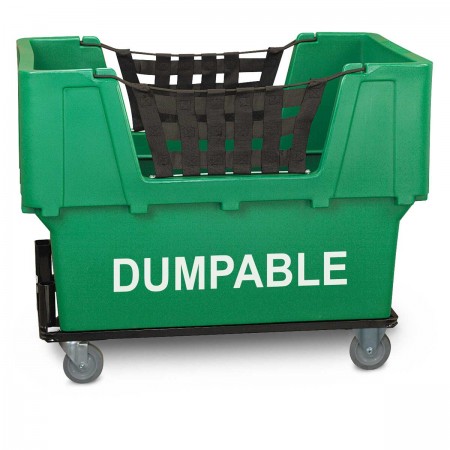 Ergonomic Mechanically Dump-able Cart