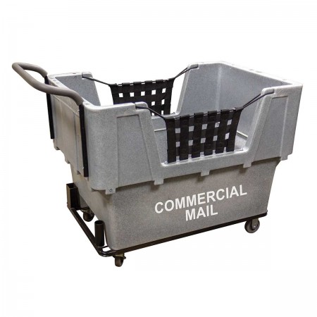 Ergonomic Commercial Mail House Cart