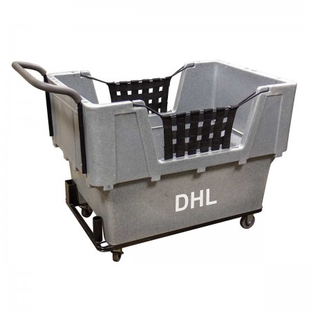 Ergonomic DHL cart