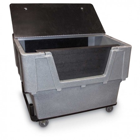 Secure Commercial Rolling Utility Bin