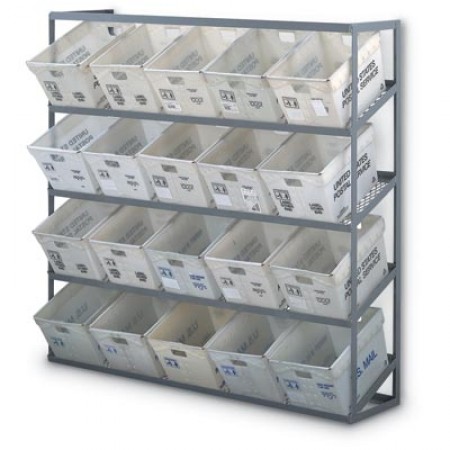 20 Tub Wall Mounted Rack