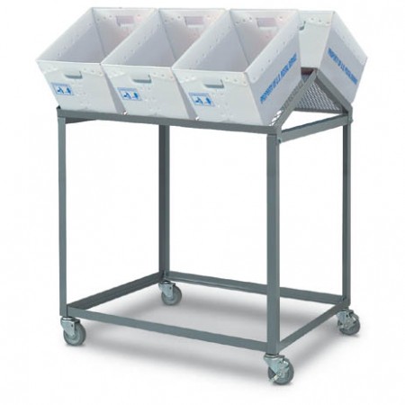 Elevated Tray Rack - 6 Tub Capacity