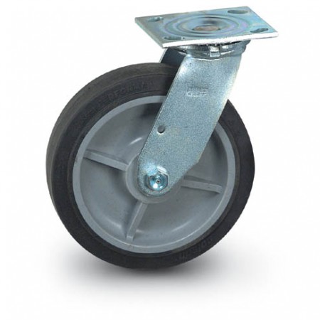 8" Quiet Rolling Swivel Caster