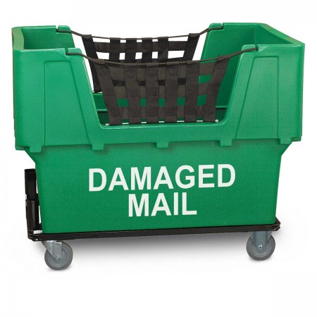 Damaged Mail Cart