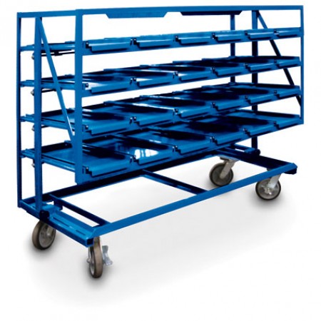 Material Handling Tray Cart