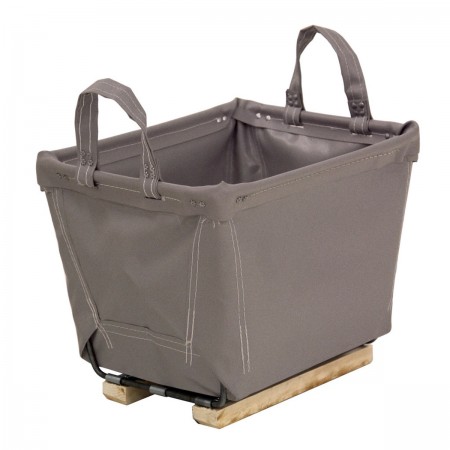 2.5 Bushel Grey Small Carry Baskets