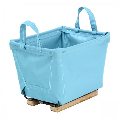 2.5 Bushel Lt. Blue Small Carry Baskets
