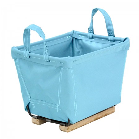 3 Bushel Lt. Blue Small Carry Baskets