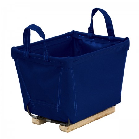 4 Bushel Navy Blue Small Carry Baskets