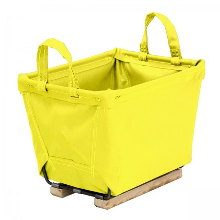 4 Bushel Yellow Small Carry Baskets