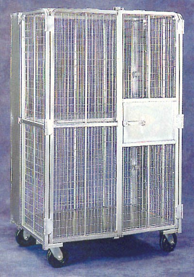 2 Shelf Security Cart