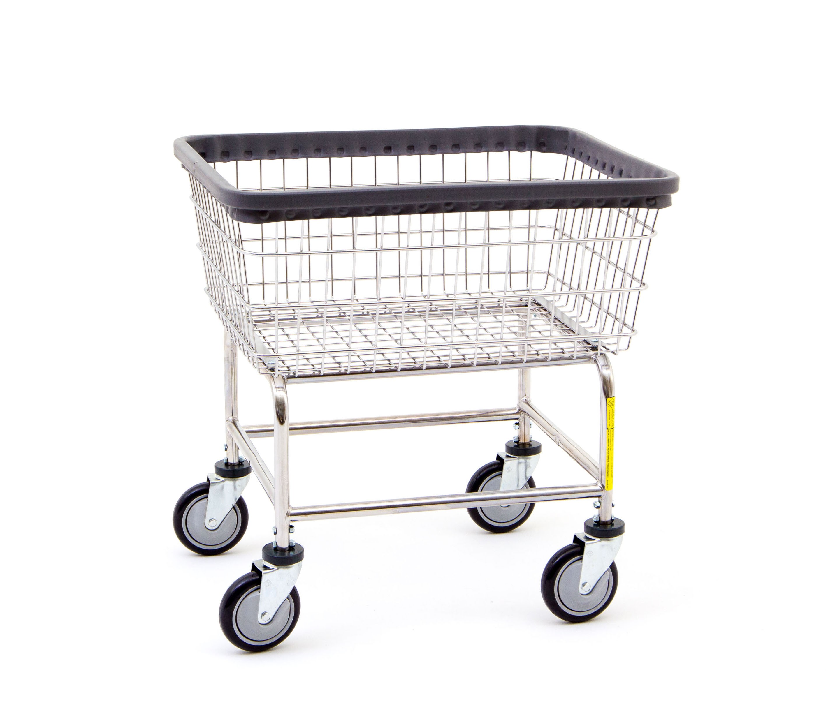 Chrome Narrow Wire Laundry Cart