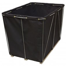 10 Bushel Black Removable Style Basket.