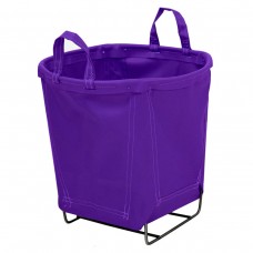 3 Bushel Purple Small Round Baskets