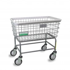 Antimicrobial Large Capacity Wire Laundry Cart