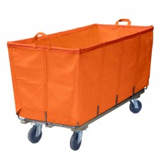 10 Bushel Orange Flatwork-Ironer Production Truck (With Spring Lift Platform)