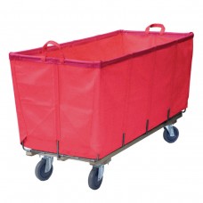 10 Bushel Red Flatwork-Ironer Production Truck (With Spring Lift Platform)