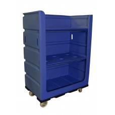 48 Cu. Ft. Turnabout Truck w/ Plastic Shelves, Blue