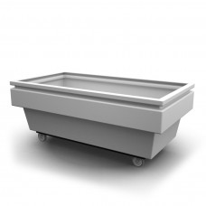 Utility Container Cart - Black - Stencil (2)
