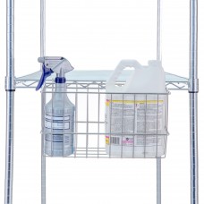 Accessory Basket for Linen Carts & Shelving Units