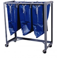 3 Bag 19" Mail Bag Rack