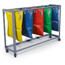 5 Bag 19" Mail Bag Rack