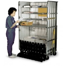 Deluxe General Purpose Folding Mail Cart