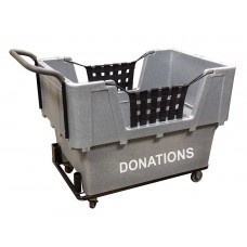 Ergonomic Collecting Donations Cart