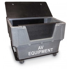 Secure AV Equipment Transfer Cart