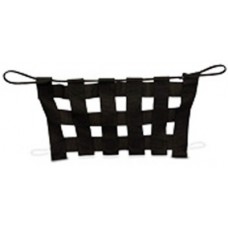 Black Nylon Webbing with 3/8 Bungee Cord Replacement Net for Material Handling Container Truck (Cube Cart)