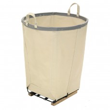 6 Bushel Tan Round Basket.