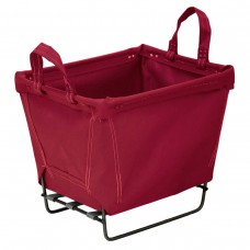 1.5 Bushel Burgundy Small Baskets