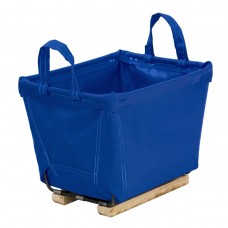 2.5 Bushel Blue Small Carry Baskets