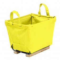 3 Bushel Yellow Small Carry Baskets
