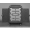 Convertible Shelf Bulk Cart - Red - Stencil (1)